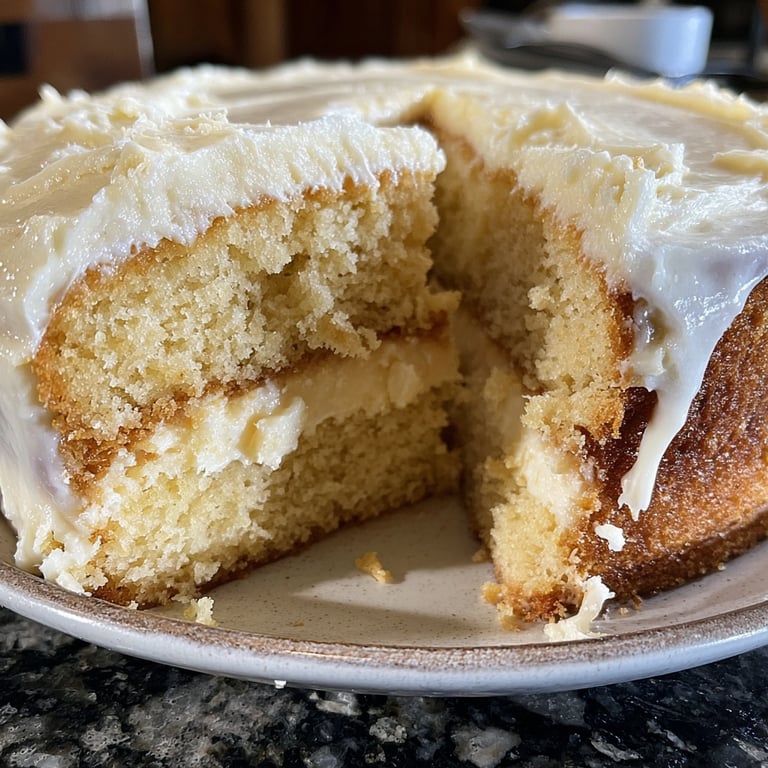 French Vanilla Cake