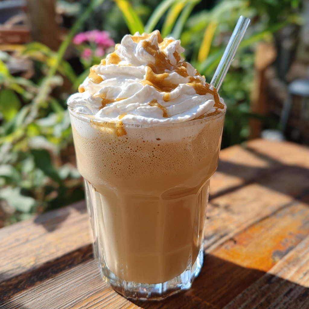 Creamy Vanilla Coffee Smoothie