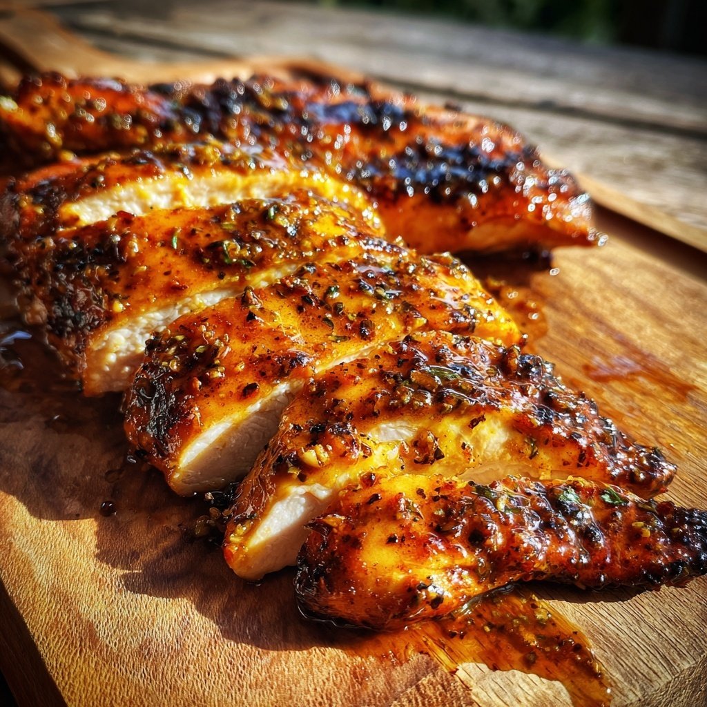 Honey Mustard Glazed Chicken