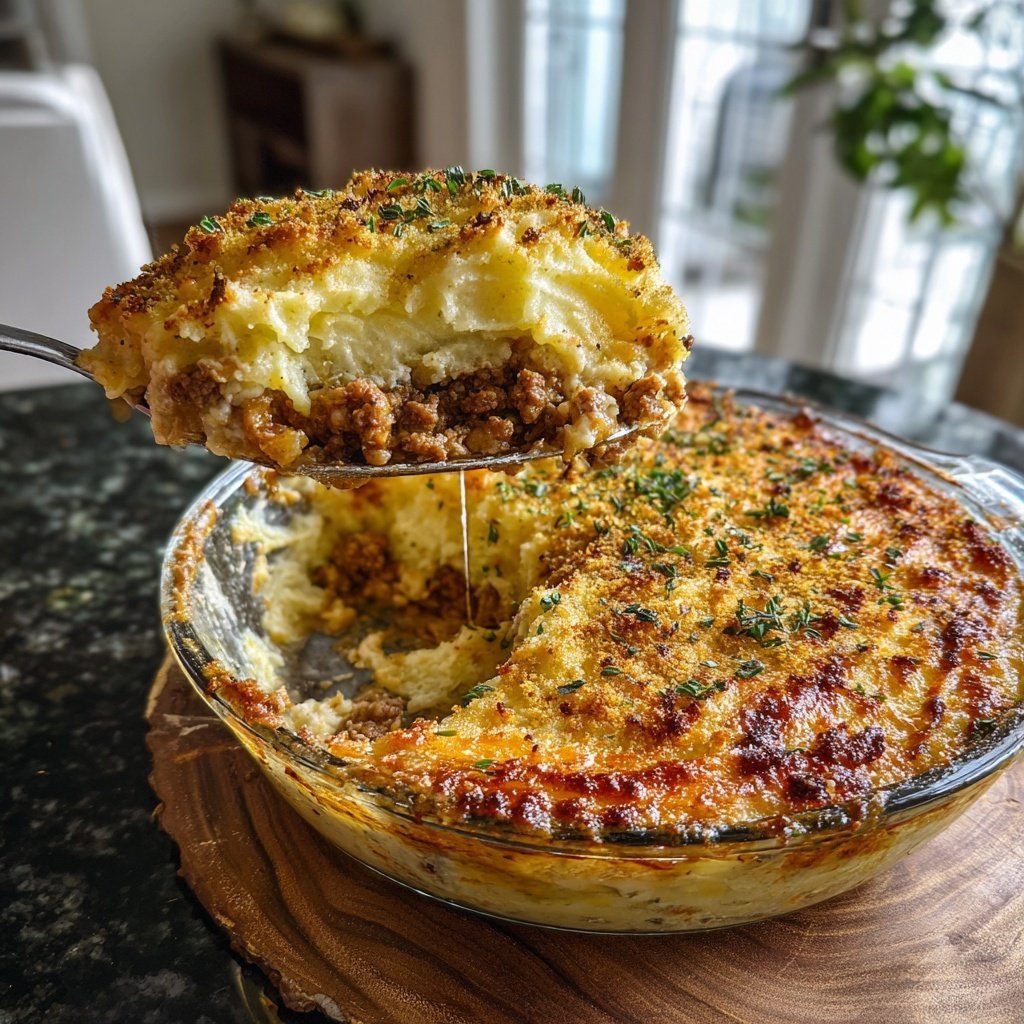 Savory Sausage Shepherd's Pie