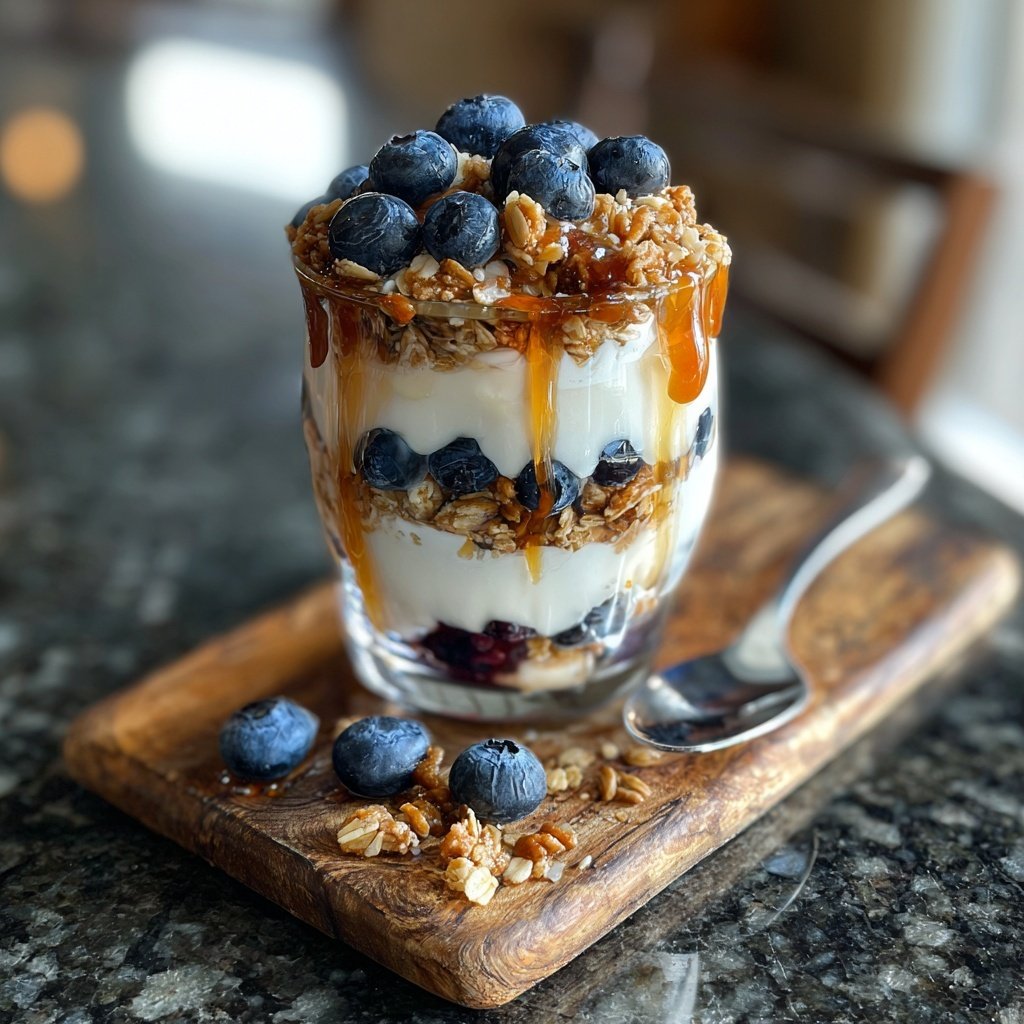 High-Protein Greek Yogurt Parfait