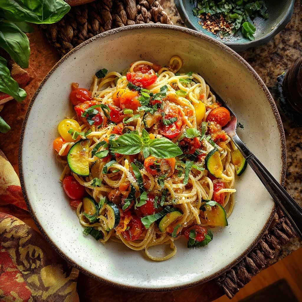 Spring Veggie California Pasta