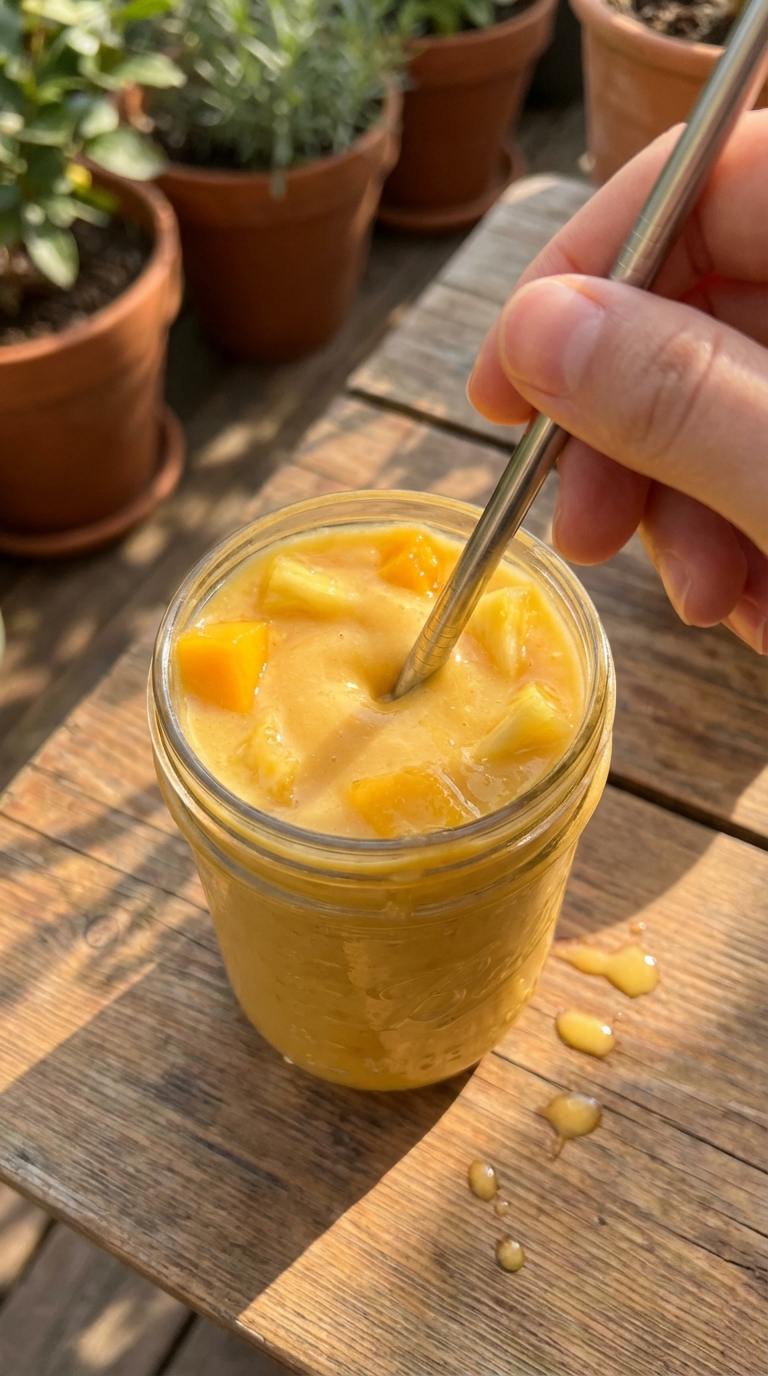 Mango Pineapple Protein Smoothie