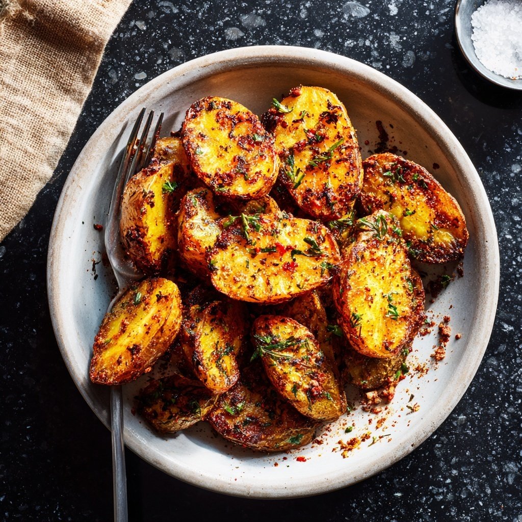 Airfryer Cajun Spiced Potatoes