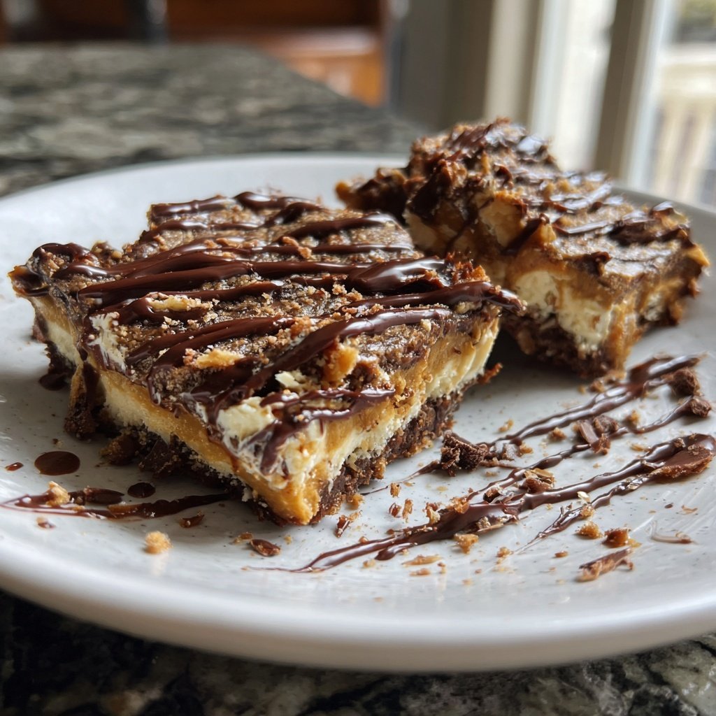 Decadent Mocha Cottage Cheese Bars