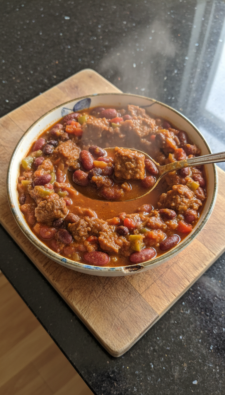 Beef and Bean Chili Delight