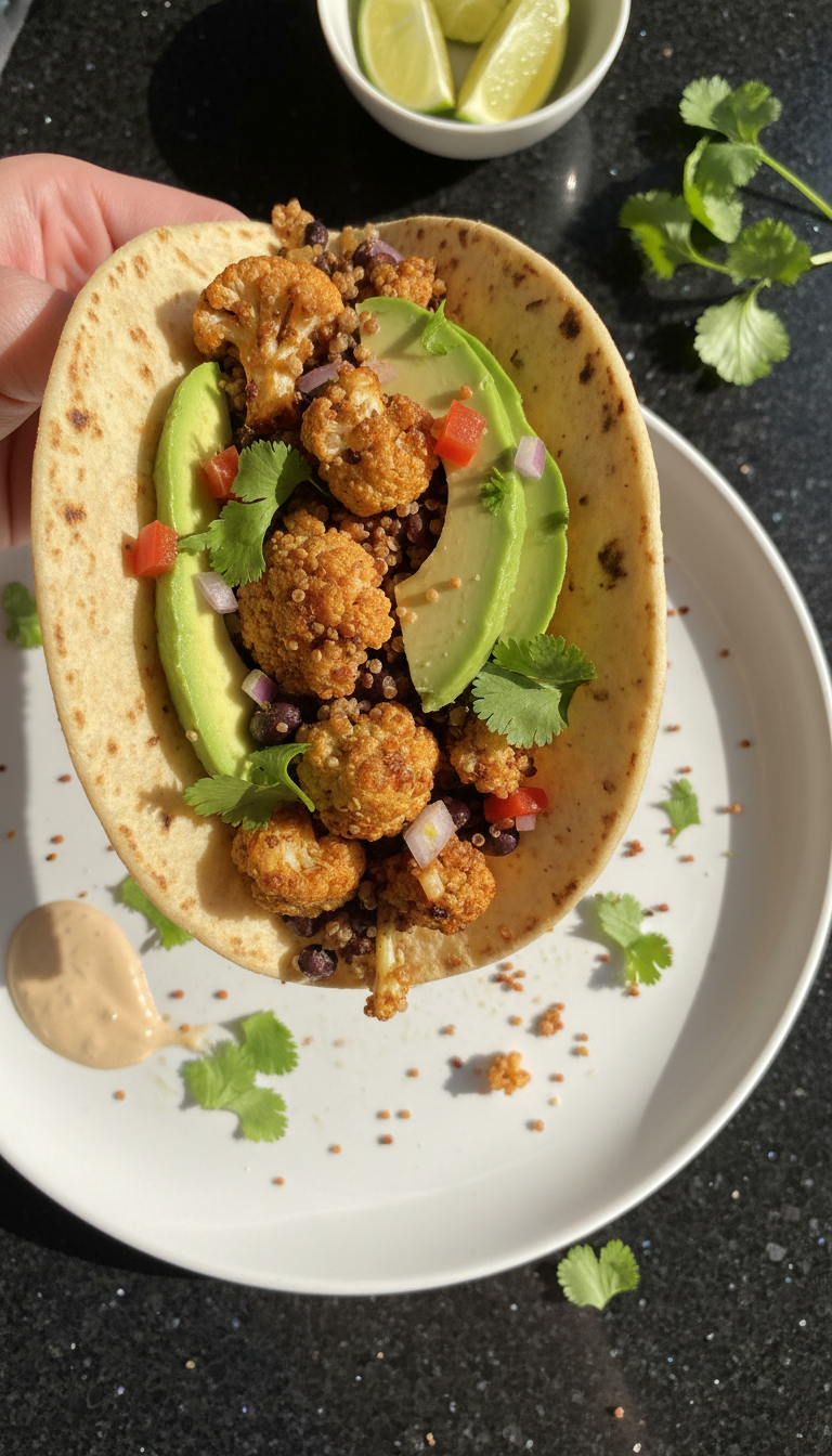 Protein-Packed Cauliflower Tacos