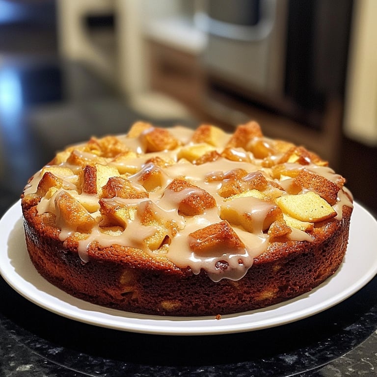 Cardamom Apple Cake