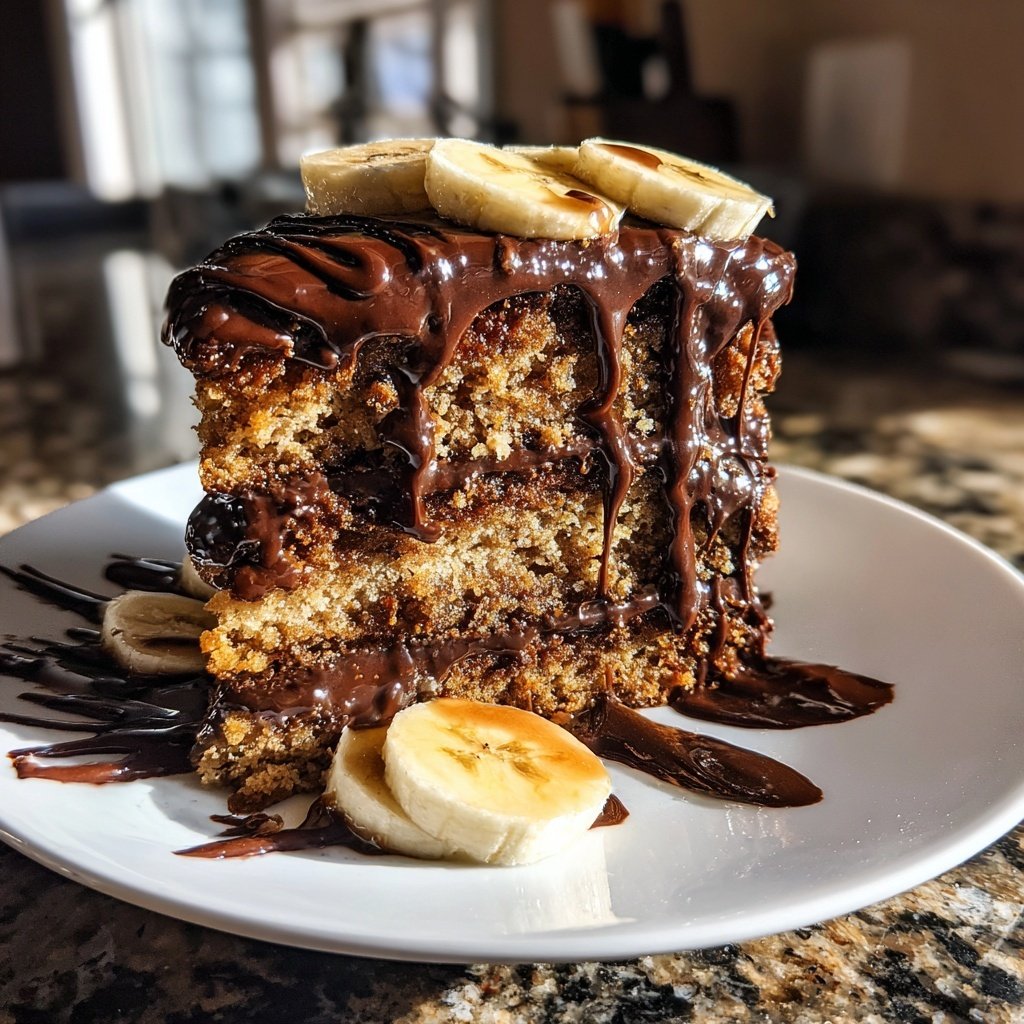 Choco-Banana Dream Cake