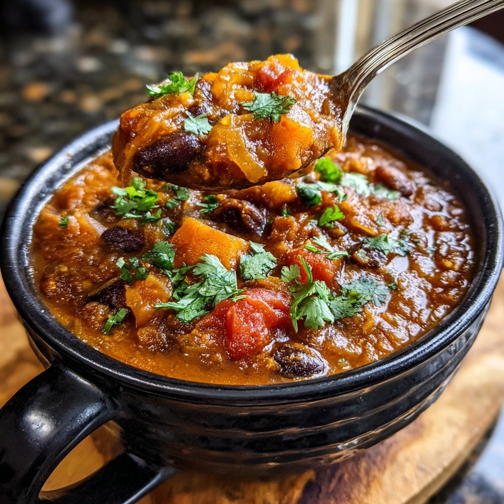 Hearty Caramelized Onion Chili
