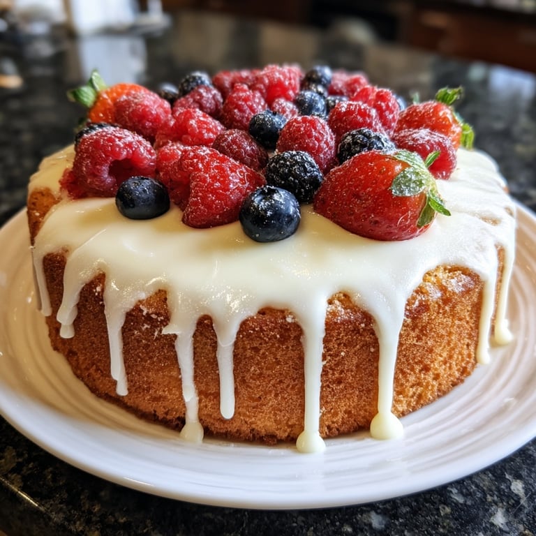 Easy Vanilla Sponge Cake